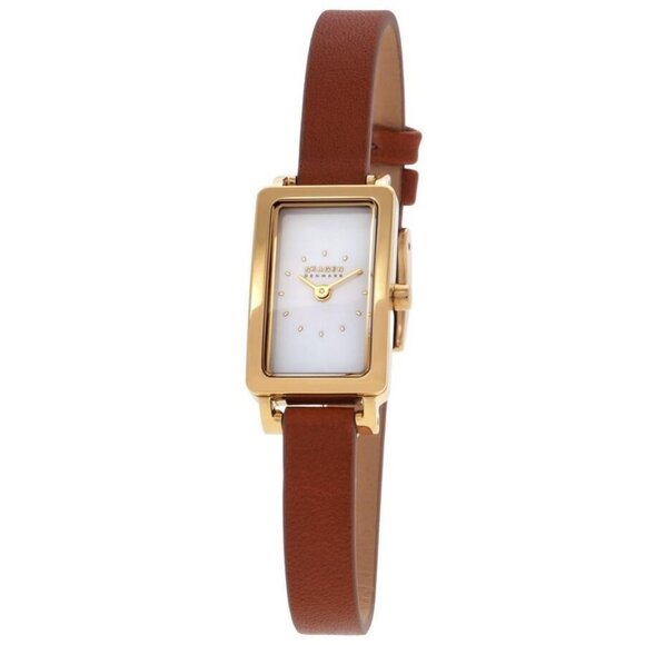 NWT Authentic Skagen Hagen Micro Quartz White Dial Women's Watch - Picture 1 of 3